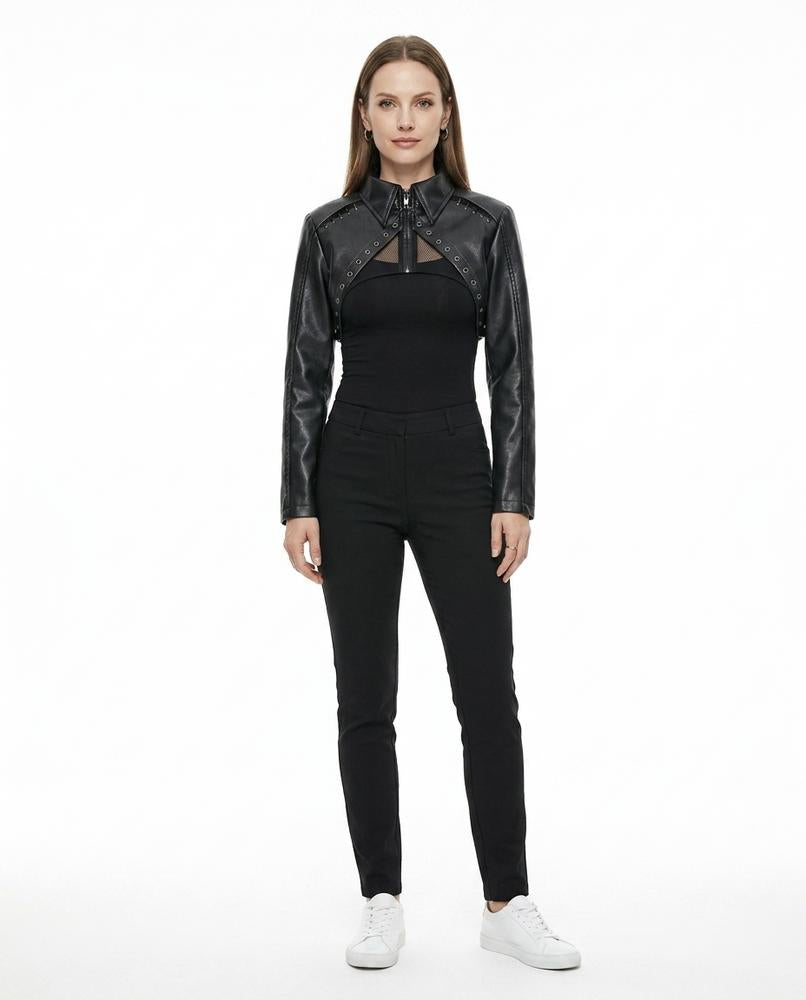 Nord Wear - Titir | Cropped Studded Jacket Women