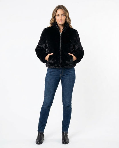Nord Wear - Cakar | Faux Fur Zip-Up Jacket Women