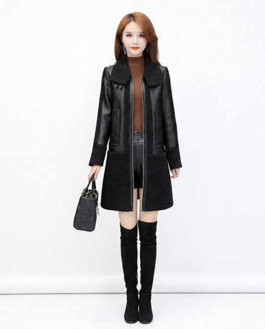 Nord Wear - Vavan | Zippered Mixed-Material Coat Women