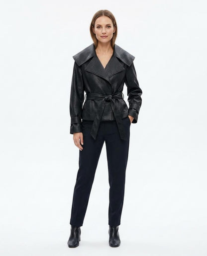 Nord Wear - Corev | Textured Belted Jacket Women