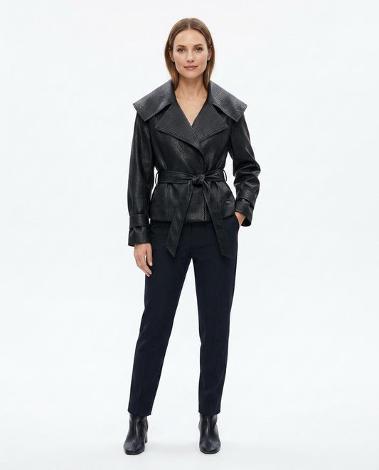 Nord Wear - Corev | Textured Belted Jacket Women