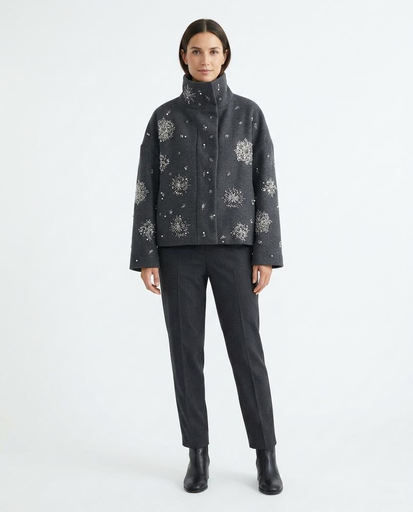 Nord Wear - Sesel | Embellished High-Collar Jacket Women