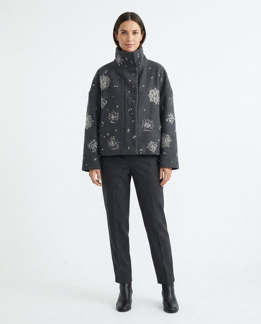 Nord Wear - Sesel | Embellished High-Collar Jacket Women