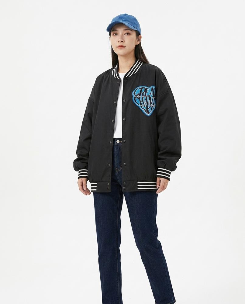 Nord Wear - Lolin | Embroidered Snap-Button Jacket Unisex
