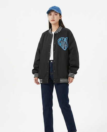 Nord Wear - Lolin | Embroidered Snap-Button Jacket Unisex