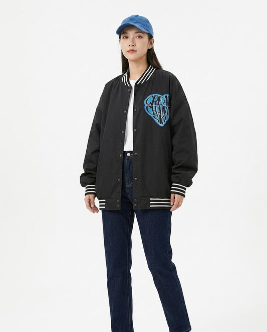 Nord Wear - Lolin | Embroidered Snap-Button Jacket Unisex