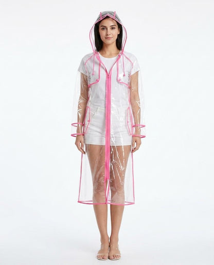 Nord Wear - Kamer | Transparent Piped Coat Women