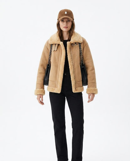 Nord Wear - Lasin | Shearling-Lined Oversized Jacket Women