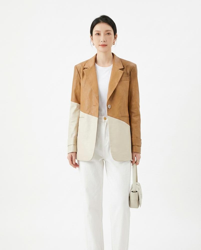 Nord Wear - Allan | Color-Block Single-Breasted Blazer Women