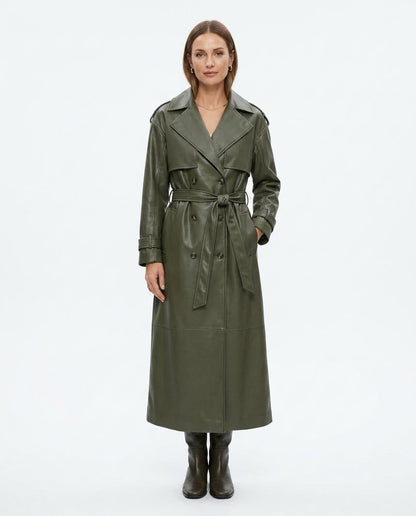 Nord Wear - Kalor | Coated Double-Breasted Coat Women