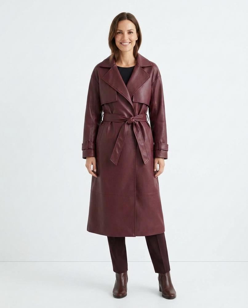 Nord Wear - Kalor | Coated Double-Breasted Coat Women