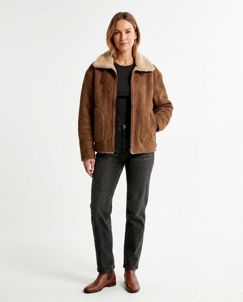 Nord Wear - Lesol | Shearling-Lined Zip-Up Jacket Women
