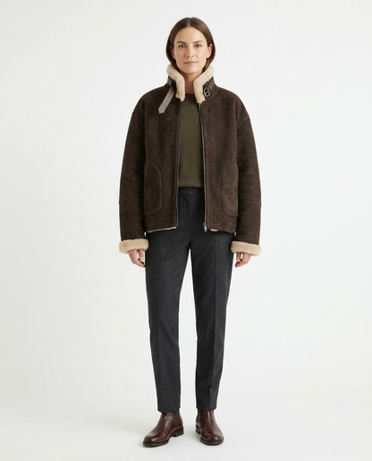 Nord Wear - Lesol | Shearling-Lined Zip-Up Jacket Women