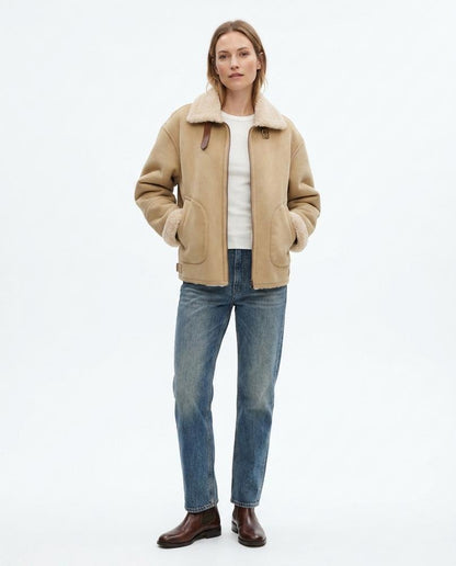 Nord Wear - Lesol | Shearling-Lined Zip-Up Jacket Women